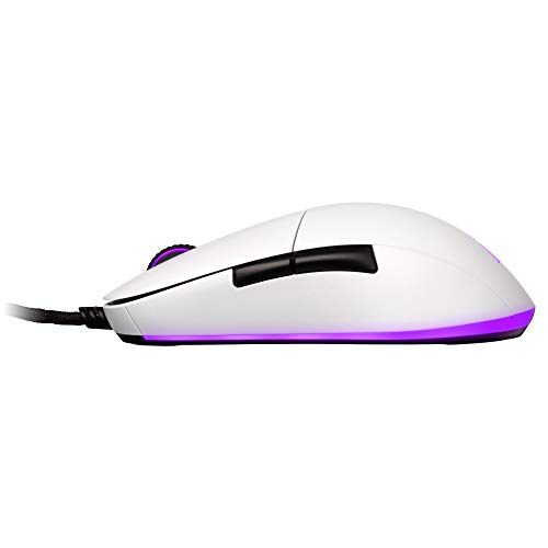 ENDGAME GEAR XM1 RGB Gaming Mouse - PMW3389 Sensor - RGB Lighting - 50 to 16,000 CPI - 5 Buttons - 60M Switches - White