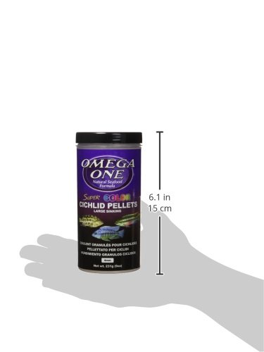 Super Color Cichlid Pellet - Large Sinking 9oz.