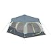 Coleman Instant 10 Person Cabin Tent with Rainfly 2 Rooms 6 Ft 4 in Center Height