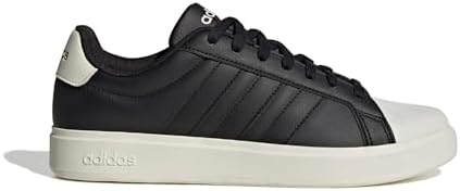 Homme Streettalk Shoes, Core Black/FTWR White/Matte Gold, 42 EU