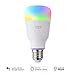 Smart LED Light Bulb, Yeelight Wireless WiFi Control E26 10W Home Light Works with Alexa, Google Assistant, MIJIA, No Hub Required. (1 Pack)