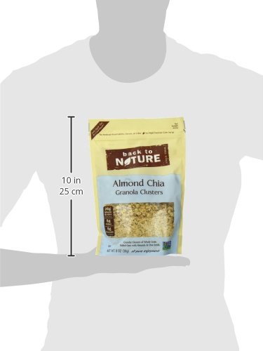 Amazon Com Back To Nature Granola Clusters Non Gmo Almond Chia 11 Ounce
