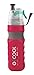 O2COOL® Power Flow Grip Band Bottle with Classic Mist 'N Sip® Top 24 oz., Raspberry