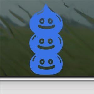 Amazon スライム ブルー 青 ドラゴンクエスト Ds Wii Dragon Quest ドラクエ モンスター ゲーム Playstation Ps 抜群の耐久性 防水 耐油性 高品質プレミアム アート ステッカー 車 カー用品 バイク Pc スーツケース ほとんど何にでも貼れる デカール シール