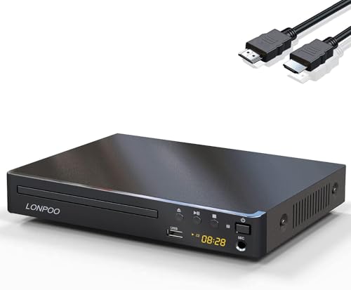 LONPOO DVD Player HDMI