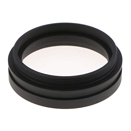 image for Prettyia 1x Auxiliary Barlow Objective Lens 48mm Thread Mount for Ster