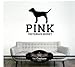 VS Victoria's Secret Pink Vinyl Wall Art vinyl wall lettering words sticky art home decor quotes stickers decals