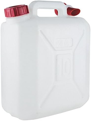 Unibos Plastic Jerry Can 10 L Water Carrier BPA Free Outdoor Camping