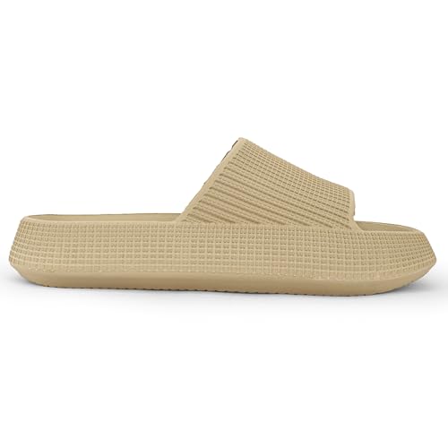 Hygear Men's Moulded Slipper-GE-1004-Beige-9 1