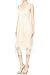 Anna-Kaci Granny Influence Embroidery Detail Lace Ruffle Dress, Beige, Small/Medium