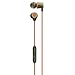 Skullcandy Riff Noise Isolating Earbuds with Mic - Retail Packaging - Orange/Green Camo