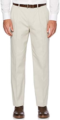 Savane Men's Pleated Stretch 