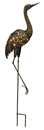Regal Art & Gift Solar Bird Stake - Crane