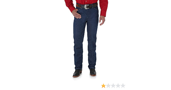 Amazon.com: Wrangler, pantalón de jean ceñido con corte vaquero, para hombre.,  36 cintura x 38 largo, Multicolor : Ropa, Zapatos y Joyería
