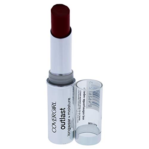 COVERGIRL Outlast Longwear Lipstick Red Rouge 925, .12 oz
