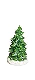 New Creative Light-Up Christmas Tree Mini Garden Statue