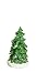 New Creative Light-Up Christmas Tree Mini Garden Statue