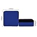 Blulu 48 Pieces Mini Magnetic Whiteboard Erasers Dry Erase Erasers Chalkboard Erasers for Home Classroom Office Use (Blue, 1.97 x 1.97 Inches)
