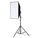 Lightdow 200W Photographic Equipment 20x28 Softbox Continuous Output Lighting Photo Studio Soft Light Bundle(Model Number: LD-TZ005)