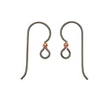 TierraCast Niobium Earring Hooks With 2mm Ball Hypo-Allergenic (2 Pair)