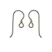TierraCast Niobium Earring Hooks With 2mm Ball Hypo-Allergenic (2 Pair)