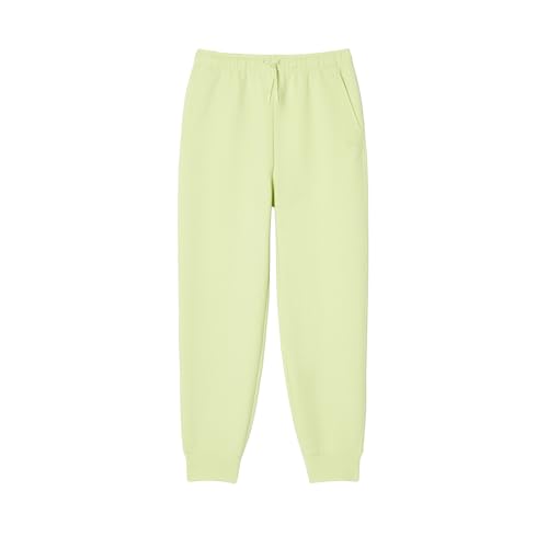 Lacoste Women's Double Face Jersey Sweatpants, Sencha, 6