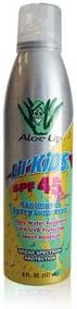 Aloe Up Lil Kids Continuous Spray SPF45 6oz. Two Can Pack