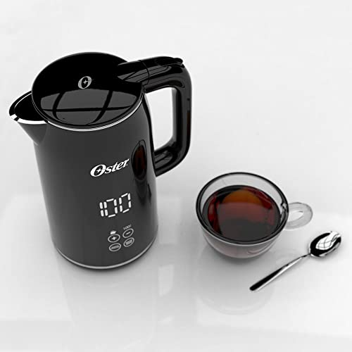 Chaleira Digital Oster Black 1,7L com Controle de Temperatura - 127V