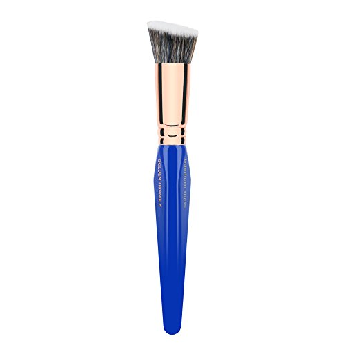 Bdellium Tools Professional Makeup Brush Golden Triangle Series - Slanted Precision Kabuki 956