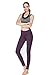 Women Power Flex Yoga Pants Workout Running Leggings Purple Sthumb 4