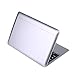 Goldengulf 10.1 Inch Computer Laptop PC Android 6.0 Quad Core Notebook Netbook 8GB with WiFi Webcam Netflix YouTube Google Player Flash Ultra Slim (Silver)thumb 3