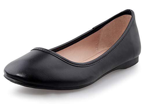 Shoeslocker-Womens-Ballet-Flat-Shoes-Ladies-Flats-Anti-Slip-Flat-Shoes