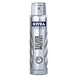 Nivea for Men Silver Protect Anti-bacterial Antiperspirant Spray (150ml)