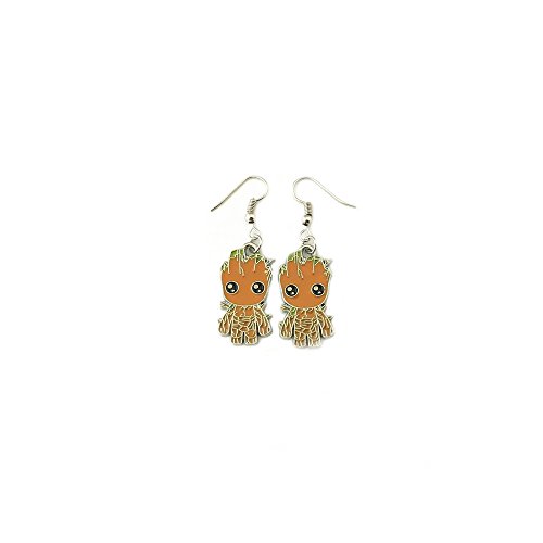 Guardians of the Galaxy Chibi Style Dangle Earrings in Gift Box by Superheroes