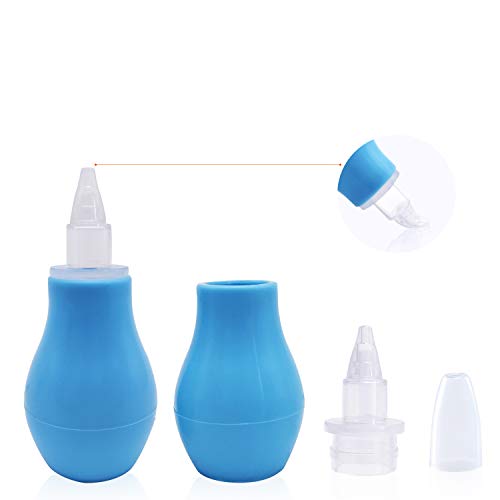 LANEYLI Baby Nasal Aspirator Nose Cleaner Ear Syringe Bulb Syringe Nasal Snot Sucker Remover for Newborn Baby Toddlers BPA Free Cleanable and Reusable Pack of 2 - Thumbnail 7