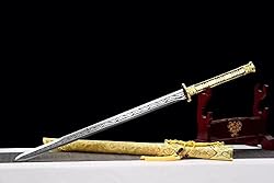ZPGP Golden Dragon Sword Chinese Broadsword Kungfu