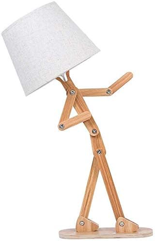 Lampe De Bureau En Bois Modish Avec Bande Led Deux Bras Cult Uk
