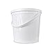 Food Grade 1.25 Gallon Bucket - 12 Pack With Lids