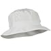 Big Size Microfiber Golfer Hat - White (For Big Head)