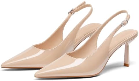 Amazon.com | Lyngixko Women's Sexy High Heels Peep Toe Ankle Strap