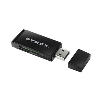 Dynex - USB All-In-One Memory Card Reader - Multi dynex memory card reader driver download