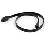 Monoprice 18inch SATA 6Gbps Cable w/Locking Latch - Black