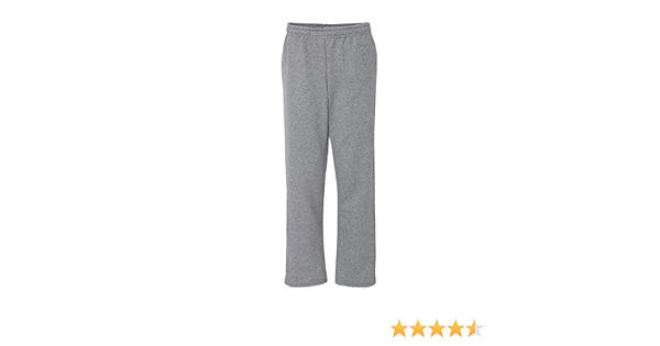 Open-Bottom Sweatpants with Pockets 