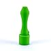 Mini Silicone Straw bee 4.4 inches (Black and Green and White)