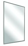 Bradley 781-018300 Roll-Formed Channel Frame Float Glass Mirror, 18