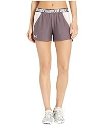 Under Armour Women's Play Up 2.0 Shorts , Ash Taupe