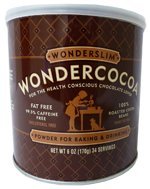 Wonderslim Pure Fat-Free Cocoa Powder, 6-Ounce Cans (Pack of 3)