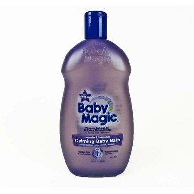 Baby Magic Calming Baby Bath 16.5 Ounce Lavender And Chamomile (488ml) (2 Pack)