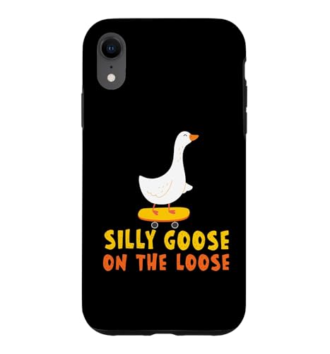 Silly Goose On The Loose Case for iPhone XR
