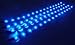 Cutequeen 30cm LED Car Flexible Waterproof Light Strip Blue (pack of 4)